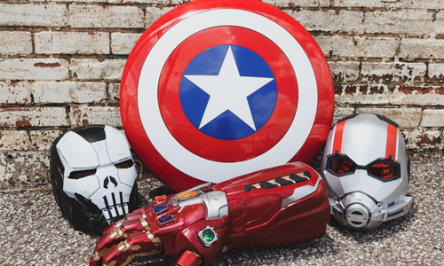 Marvel replica toys available at Love's Travel Stops